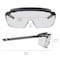 Ergodyne OSMIN, Safety Glasses, Anti-Fog, Clear Lens, Matte Black Frame OSMIN-AFAS - alternate 3
